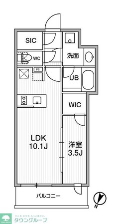シーズンフラッツ新大塚の物件間取画像